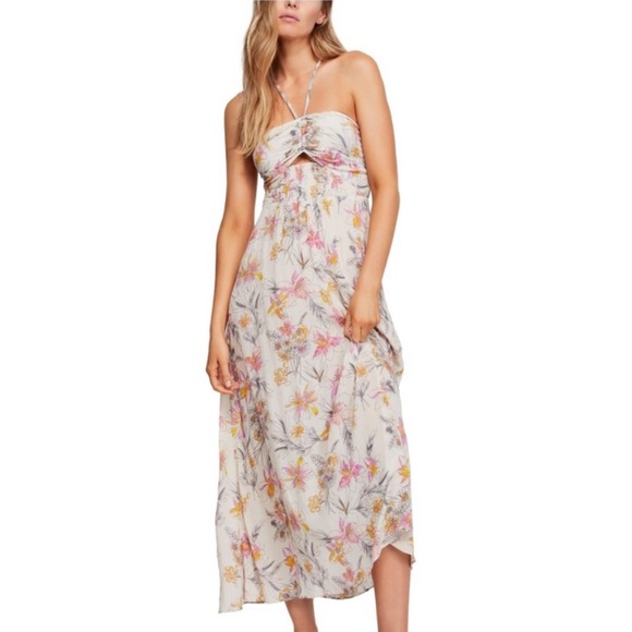 Free People One Step Ahead Maxi Dress In Ivory | REVOLVE - Picture 11 of 14